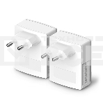 Сетевой адаптер TP-Link TL-PA4010KIT AV600 Nano Powerline Ethernet Adapter Starter Kit, Ultra Compact Size, 500Mbps Powerline Datarate,10/100Mbps Fast Ethernet, HomePlug AV, Green Powerline,Plug and Play, Twin Pa, фото8