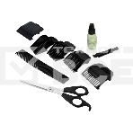 Машинка для стрижки Centek CT-2123 (черный/серебро) 10Вт, стальные лезвия, прорезиненный корпус, фото4