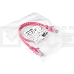 Патч-корд ExeGate EX286378RUS UTP-RJ45-RJ45-5e-0,5M-LSZH-RD, UTP, cat.5e, LSZH, 0.5м, красный, фото3