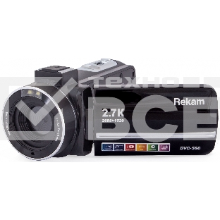 Видеокамера Rekam DVC-560 черный IS el 3