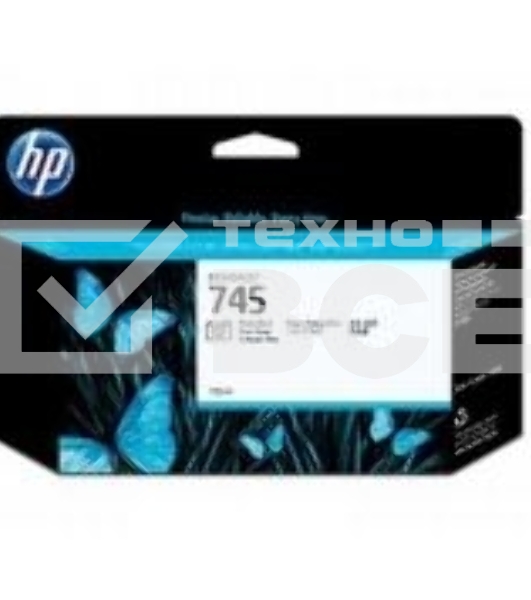 Картридж струйный HP 745 300-ml фото черный Ink Cartridge