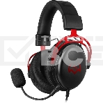 Игровые наушники SVEN AP-G1000MV с микрофоном черно-красные (mini jack O 3,5 мм (4 pin), 50 мм), фото 1