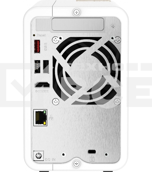 Сетевое хранилище channel QNAP TS-262-4G NAS 2 HDD trays, 2 x M.2 NVMe PCIe Gen 3 x1, 2-core Intel Celeron N4505  2.9 GHz, 4 GB RAM (4GB max), 1x2.5 Gigabit Ethernet , Slot PCIe Gen 3 x2, 2 USB 3.2 Gen 2 (10Gbps) Port, 2xUSB USB 2.0 port, 1xHDMI 2.0