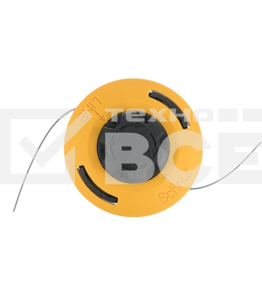 Катушка тримм. полуавтомат. гайка М10х1,25L; гайка М10х1L; гайка М12х1,5L Denzel