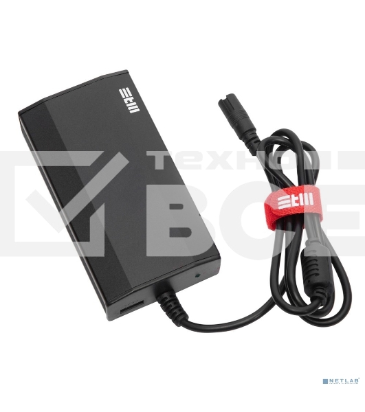 Адаптер для ноутбуков STM Dual DLU90, 90W, EU AC power cord& Car Cigaratte Plug, USB(2.1A)