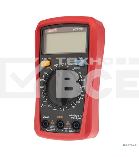 Портативный мультиметр UNI-T UT33C+