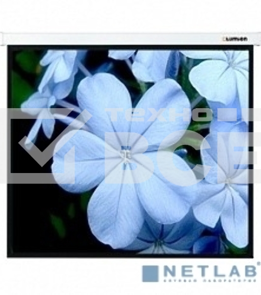 Экран Lumien 229x305см Master Picture LMP-100112 4:3 настенно-потолочный рулонный