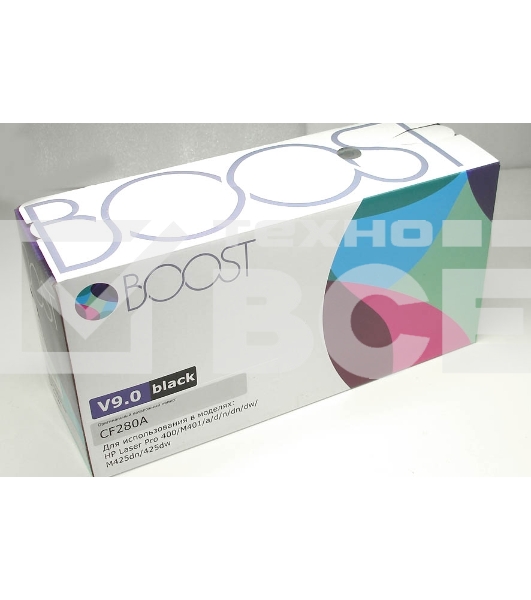 Картридж лазерный Boost для HP LJPM401/LJPM425 Black 2700 стр. (Boost) Type 9.0 CF280A PTCF280A