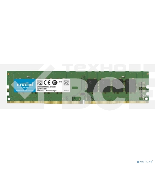 Оперативная память Crucial, DDR4, 8GB (1x8 GB), 3200 MHz, CL19