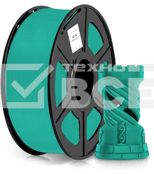 Пластик для принтера 3D Cactus CS-3D-PETG-1KG-DKGN PETG d1.75мм 1кг L316м 1цв.