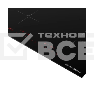 Варочная поверхность Kuppersberg ICI 605, индукционная, inverter, High-Tech, 60 см, пауза, таймер, блокировка панели управления, автоматическое отключение, бустер, 9 уровней мощности, прямые края, индикация остаточного тепла, сенсорное управление/invisibl