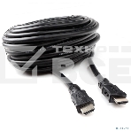 Кабель HDMI Cablexpert CC-HDMI4L-15M, 15м, v2.0, 19M/19M, серия Light, черный, позол.разъемы, экран, пакет, фото2