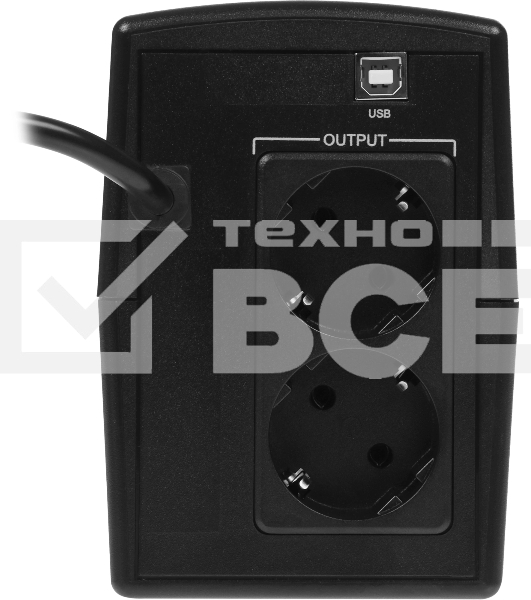 Источник бесперебойного питания Ippon Back Basic 850 Euro 480Вт 850ВА черный