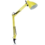 Светильник настольный Camelion KD-335 C07 желтый с метал. струбциной, 230V, 40W, E27, фото5