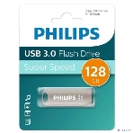 Флешка USB PHILIPS IRON (FM12FD165B/97), 128Gb, USB 3.0, R/W 100/45, серебристый, фото 1
