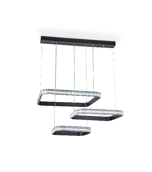 Светильник Ambrella light FA6166 BK черный 131W 720*500*900 (ПДУ РАДИО 2.4)