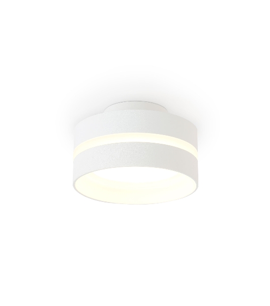 Светильник Ambrella light TN5419 SWH/FR белый песок/белый матовый GX53 IP20 D95*60