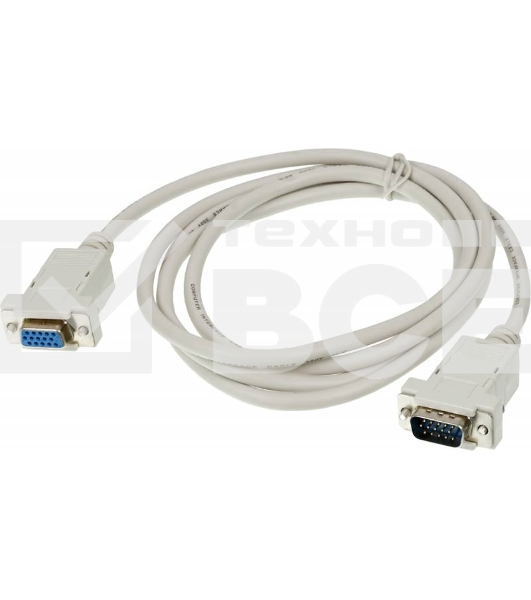 Кабель VGA 1.8м Ningbo удлинитель SVGA 15M/15F 1.8m