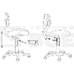 Кресло Бюрократ CH-201NX/Military зеленый милитари Military, фото6