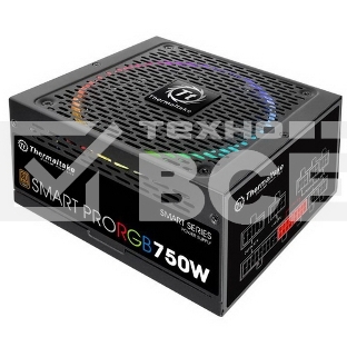 Блок питания Thermaltake Smart Pro RGB (PS-SPR-0750FPCBEU-R), 750Вт, 80 PLUS Bronze, 140мм, модульный, черный
