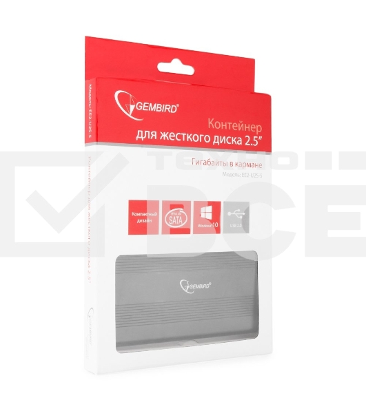 Внешний корпус для HDD Gembird EE2-U2S-5 2.5