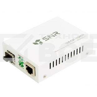 Медиаконвертер SNR 10/100/1000-Base-T / 100/1000Base-FX с SFP-портом