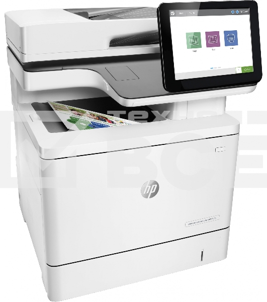 МФУ лазерный HP Color LaserJet Ent M578dn (7ZU85A), A4, цветной, печ. до 38 стр/мин., скан. до 43 стр/мин. (ч/б) 38 стр/мин. (цвет), 1200 x 1200 dpi (печать) 600x600dpi (скан.), USB, RJ-45, Air Print, Mopria