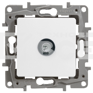 Механизм розетки LEGRAND 1066932tv etika plus 2дБ звезда бел. 672251