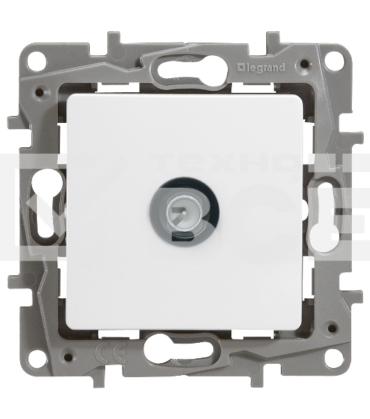 Механизм розетки LEGRAND 1066932tv etika plus 2дБ звезда бел. 672251