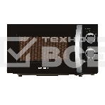 Микроволновая печь Kraft KF20MW7B-202M чёрный, 20 л, 700 Вт, переключатели - поворотный механизм, фото 1