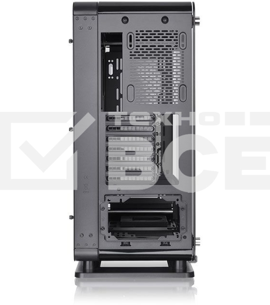 Корпус Thermaltake Core P6 TG черный без БП ATX 18x120mm 12x140mm 2xUSB2.0 2xUSB3.0 audio bott PSU