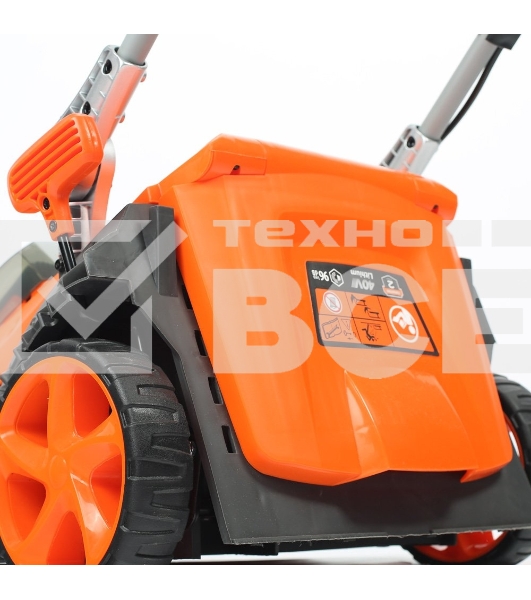 Газонокосилка аккумуляторная PATRIOT CM 435XL 512201435 40В, акб 2,5Ач, ширина кошения 37см, травосборник 40 л