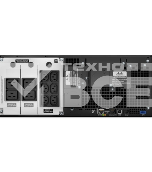 Источник бесперебойного питания APC Smart-UPS SRT SRT6KRMXLI 6000Вт 6000ВА черный