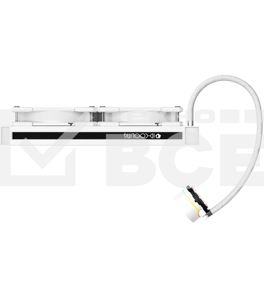 Комплект водяного охлаждения ID-Cooling ZOOMFLOW_240XT_SNOW белый 120мм алюминий+медь 1500rpm 26.4db 4-pin 250W