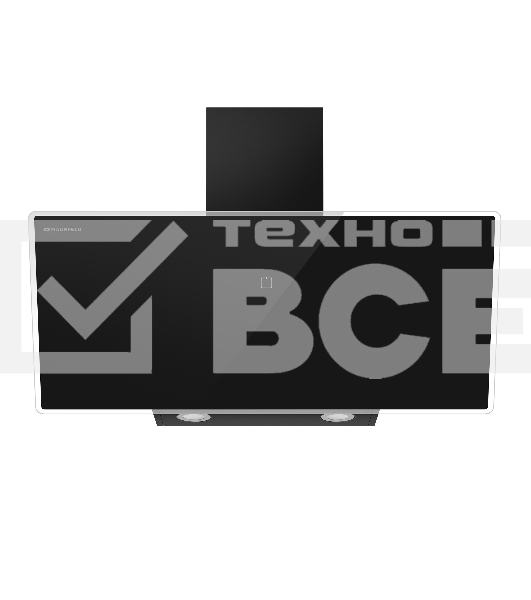 Кухонная вытяжка Maunfeld EAGLE 850 90 Glass Black