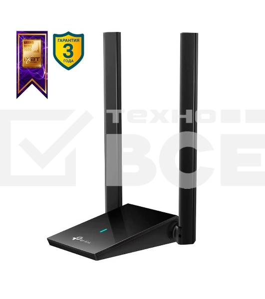 Двухдиапазонный Wi-Fi 6 USB-адаптер TP-Link Archer TX20U Plus AX1800 высокого усиления