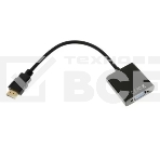 Адаптер HDMI (M)-VGA (F) 00-00027496 BLACK GOPOWER, фото3