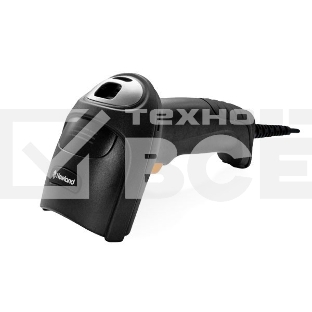 Сканер штрих-кодов HR52 Bonito 2D Handheld Reader, CMOS Duo Near & Far range Mega Pixel imager with Laser Aimer , Black surface with 2 mtr. Straight dual port USB cable.