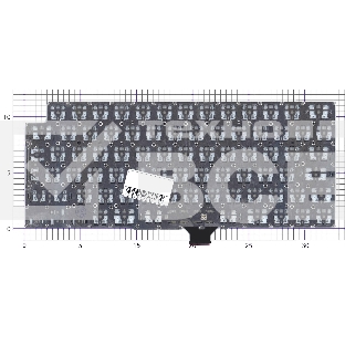 Клавиатура для ноутбука Apple MacBook Pro 14 16 A2442 A2485 Late 2021 Г-образный Enter