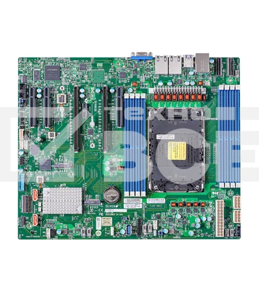 Серверная материнская плата Supermicro X13SEI-F-B, сокет LGA 4677, 8xDDR5, 10xSATA, 2xM.2, 2xPCI-E 5.0 x16, 3xPCI-E x8, 2xGigabit Ethernet, 2xUSB 2.0, 2xUSB 3.2 Gen 1, VGA, EATX