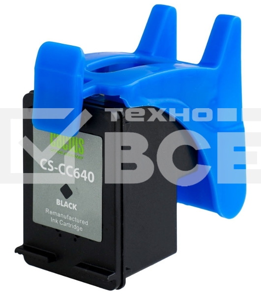 Картридж струйный Cactus CS-CC640 №121 черный (6 мл.) для HP DJ D1663/D2563/D2663/D5563/F2423/F2483/F2493/F4213/F4275/F4283/F4583/PS C4683/C4783
