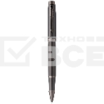 Ручка роллер Parker IM Monochrome T328 (CW2172960) Gun Metal F черн. черн. подар.кор., фото 1