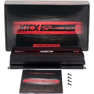 Усилитель автомобильный Kicx SP 4.90AB ver.2 одноканальный