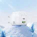 Сетевое зарядное устройство Hoco CS54A Surplu 20W 3A (PD+QC), фото 1