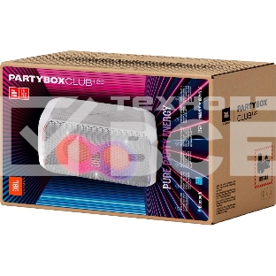 Минисистема Hi-Fi JBL PartyBox Club 120 белый 160Вт USB BT