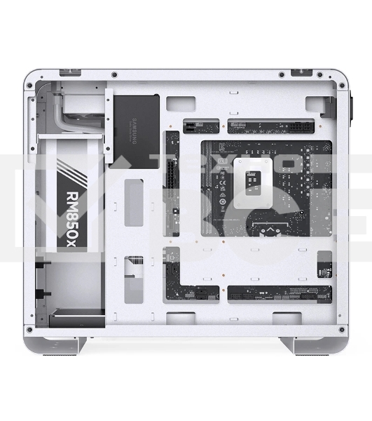 Корпус без блока питания JONSBO U4 Mini, Mini-Tower, TG, no fan, 1xUSB-A 3.0 + 1xUSB-C 3.2, mATX, mITX White