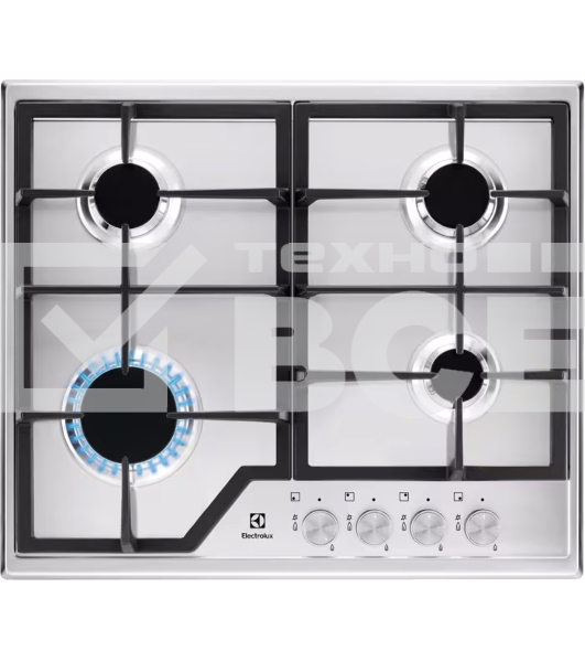Газовая варочная панель Electrolux KGS6426SX нержавеющая сталь