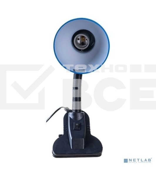 Светильник N-212-E27-40W-BU настол. син. ЭРА Б0035060