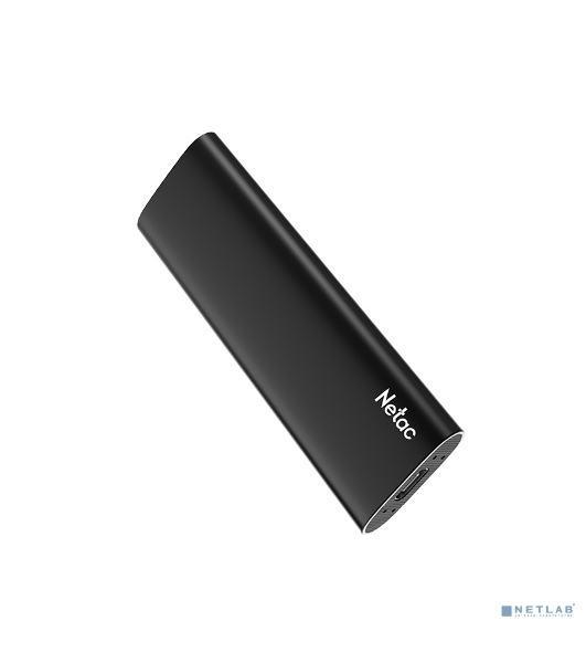 Внешний SSD Netac Z SLIM, 1TB, USB 3.2 Gen 2 Type-C, R/W 550/480, черный