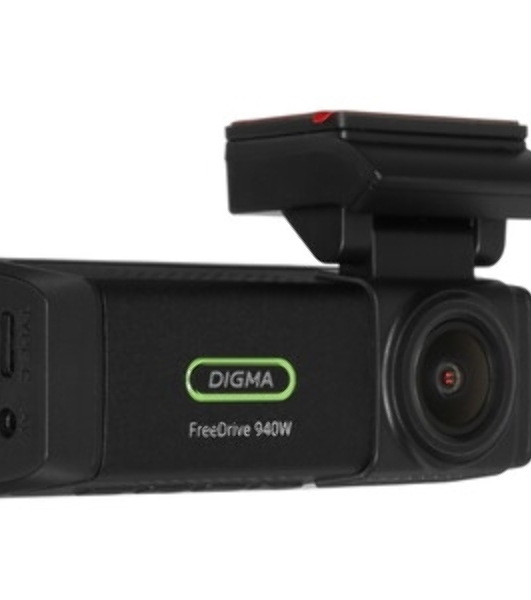 Видеорегистратор Digma FreeDrive 940W max, 3840x2160, 3.2', Wi-Fi, G-сенсор, датчик движения